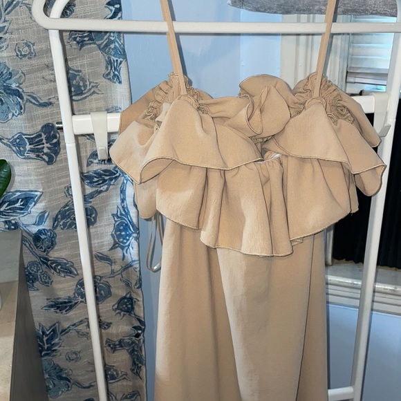 Zara Textured Ruffled Dress - Picture 13 of 13